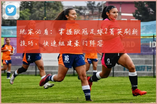 玩家必看：掌握欧冠足球2菁英刷新技巧，快速组建豪门阵容